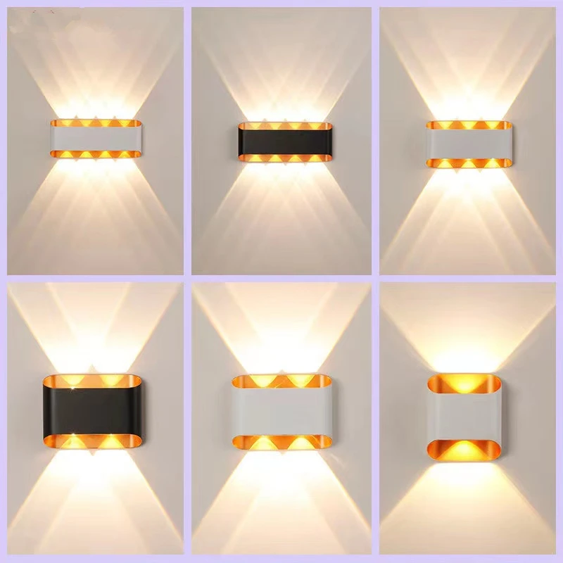 Xl Outdoor Lighting - โคมไฟติดผนังกลางแจ้งแบบโมเดิร์นและมินิมอล กันน้ำ เหมาะสำหรับระเบียง ทางเดินกลางแจ้ง ตกแต่งด้วยไฟ LED