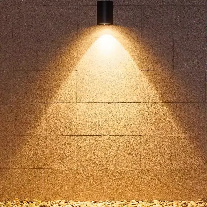 Outdoor Lighting Uplight - โคมไฟติดผนังแบบขายส่ง ดีไซน์สวยงาม ปรับแต่งได้ ไฟ LED ส่องขึ้นลง
