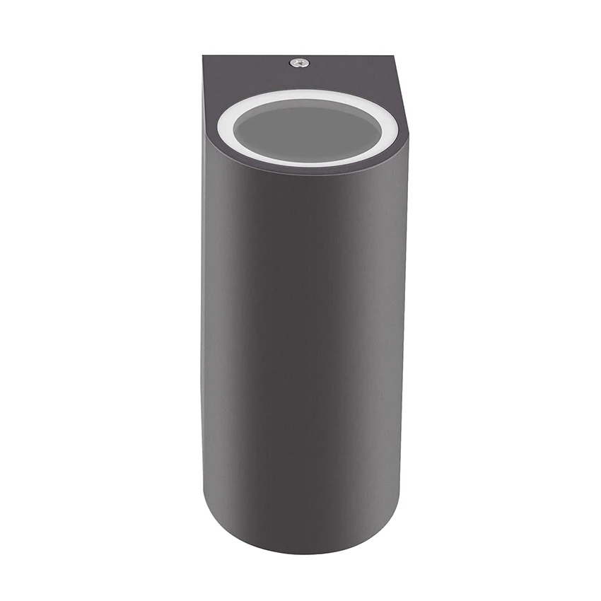 Xl Outdoor Lighting - สีดำ/สีขาวอลูมิเนียม GU10 ฐานโคมไฟติดผนังกันน้ำกลางแจ้งสวนระเบียงโคมไฟติดผนัง LED โคมไฟติดผนังทางเดินลาน AC86-265V