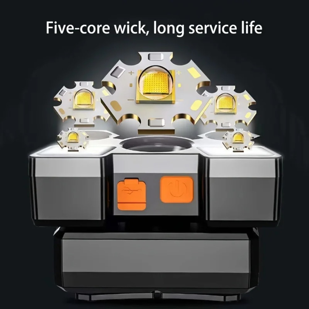 ไฟฉายคาดศีรษะ LED กำลังสูง 5 ด - Outdoor Lighting Junction Box บทวิจารณ์และราคา
