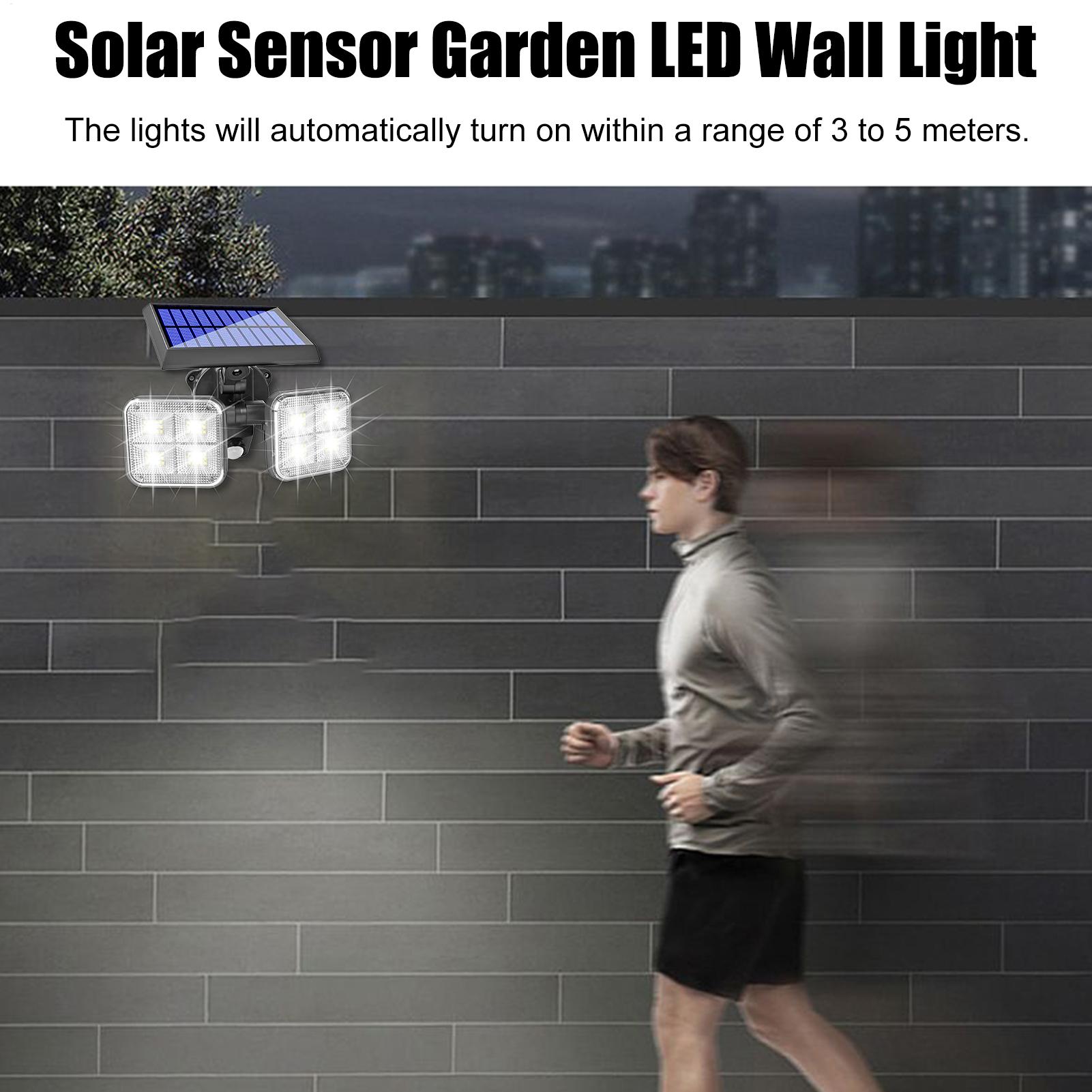 Solar Motion Sensor ไฟพลังงานแ - Outdoor Lighting Front Yard บทวิจารณ์และราคา