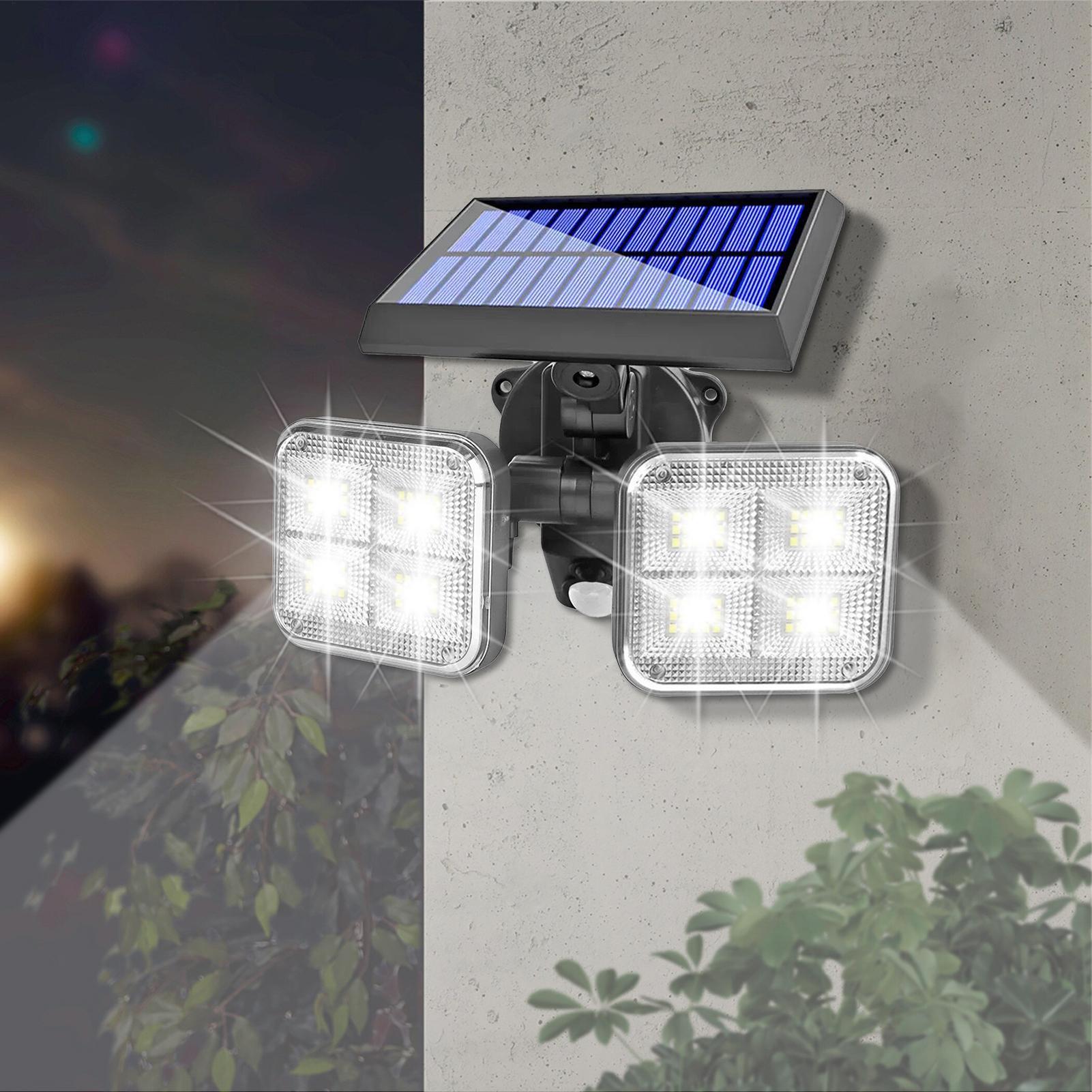 Solar Motion Sensor ไฟพลังงานแ - Outdoor Lighting Front Yard บทวิจารณ์และราคา