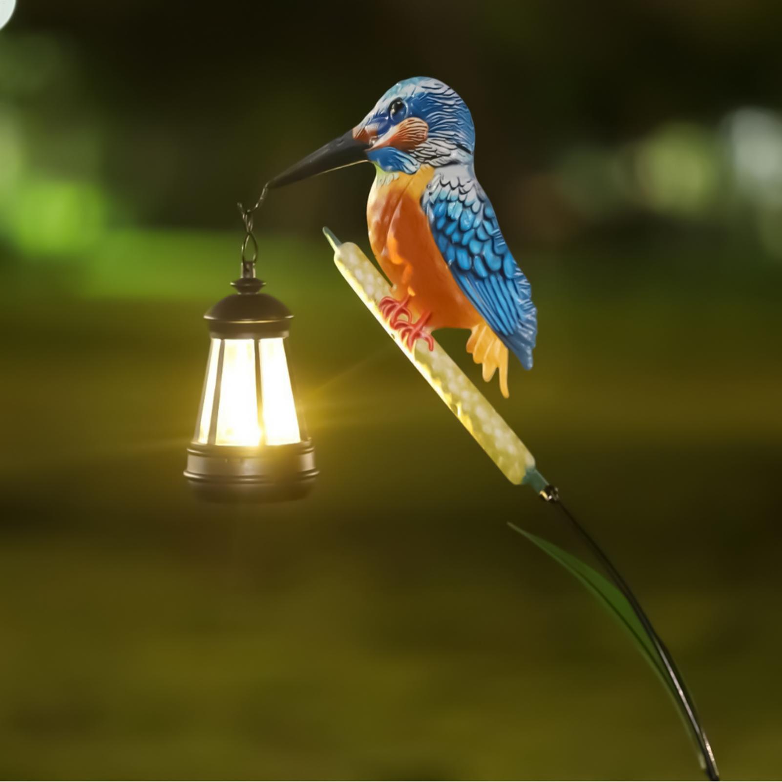 โคมไฟรูปนกกระเต็นพลังงานแสงอาท - Outdoor Lighting Pathway บทวิจารณ์และราคา