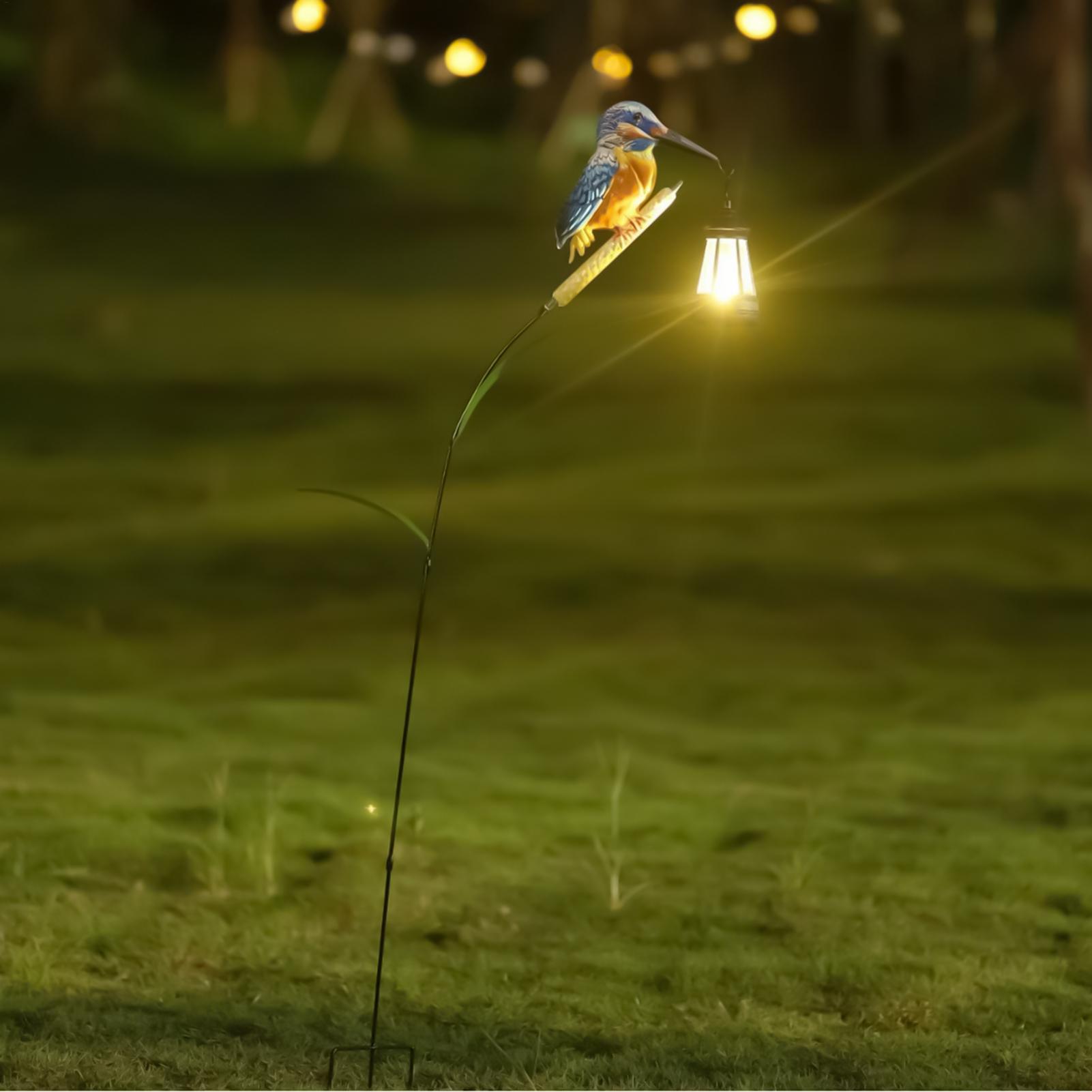 โคมไฟรูปนกกระเต็นพลังงานแสงอาท - Outdoor Lighting Pathway บทวิจารณ์และราคา