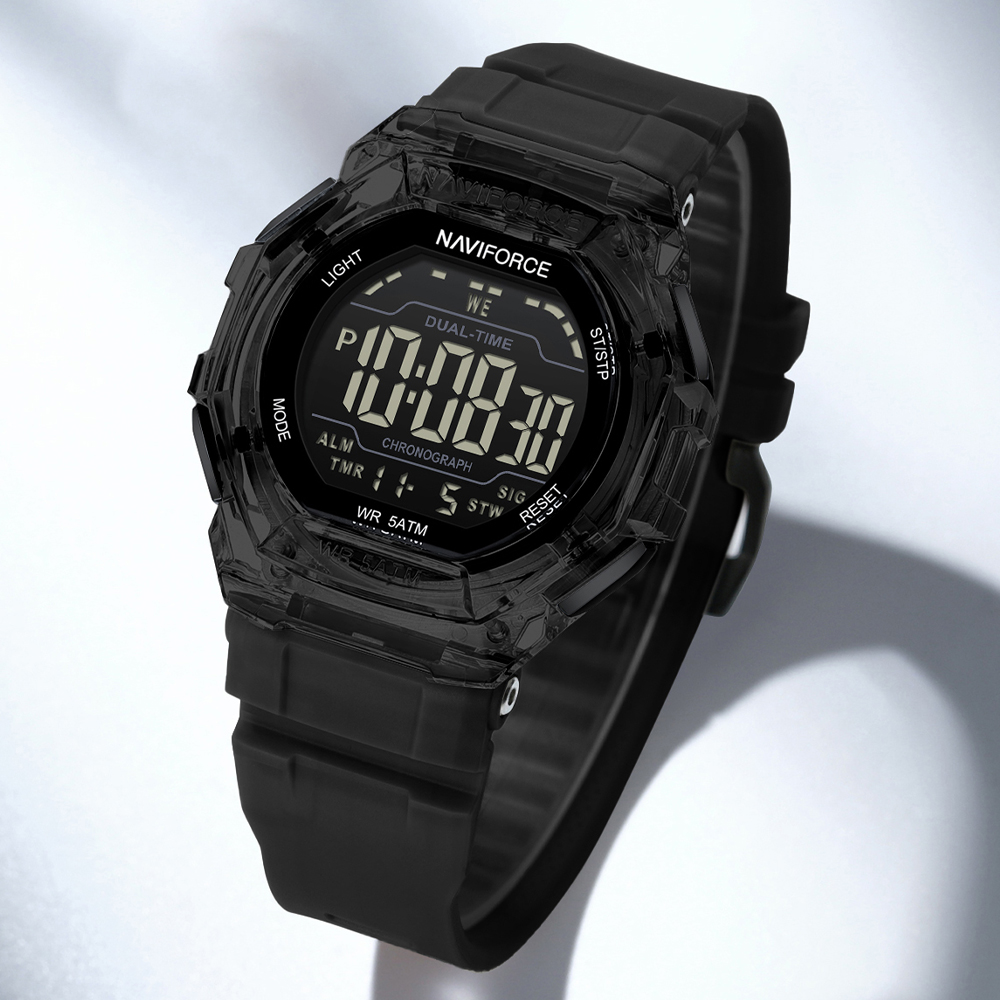 นาฬิกาข้อมือดิจิตอล NAVIFORCE  - Outdoor Lighting Timer บทวิจารณ์และราคา