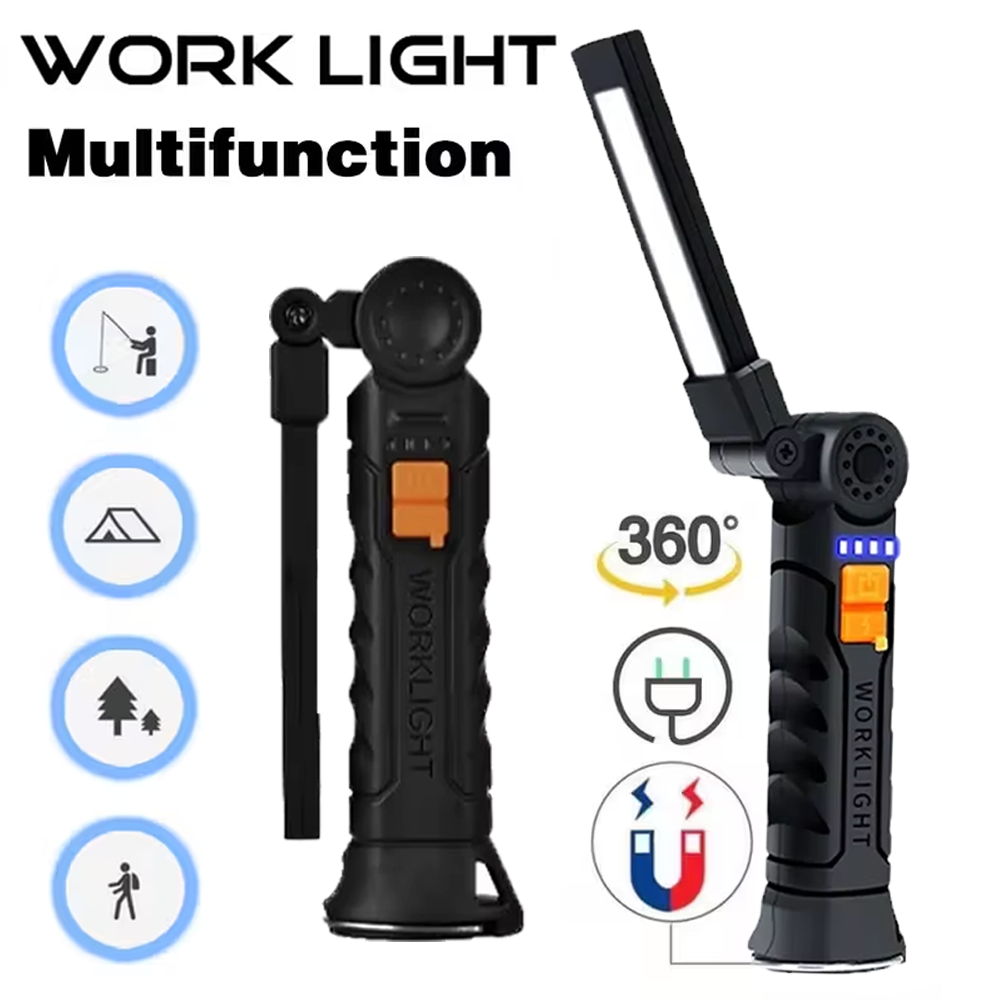 ไฟฉาย LED แบบพกพา COB ไฟฉายแบบ - Outdoor Lighting Junction Box บทวิจารณ์และราคา