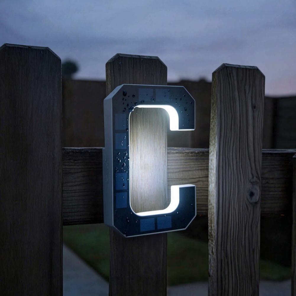 ป้ายเลขที่บ้านพลังงานแสงอาทิตย - Outdoor Lighting On House บทวิจารณ์และราคา