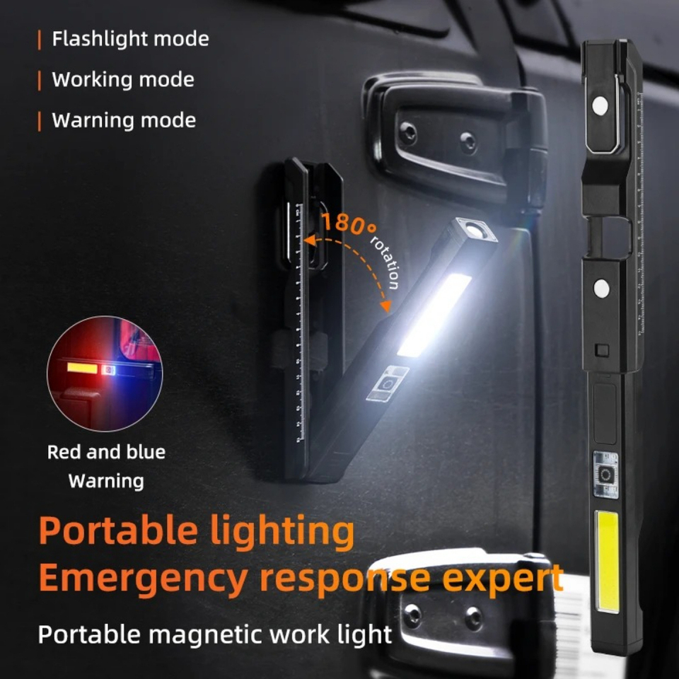 ไฟฉาย LED แบบชาร์จไฟได้พร้อมแม - Outdoor Lighting Hooks บทวิจารณ์และราคา