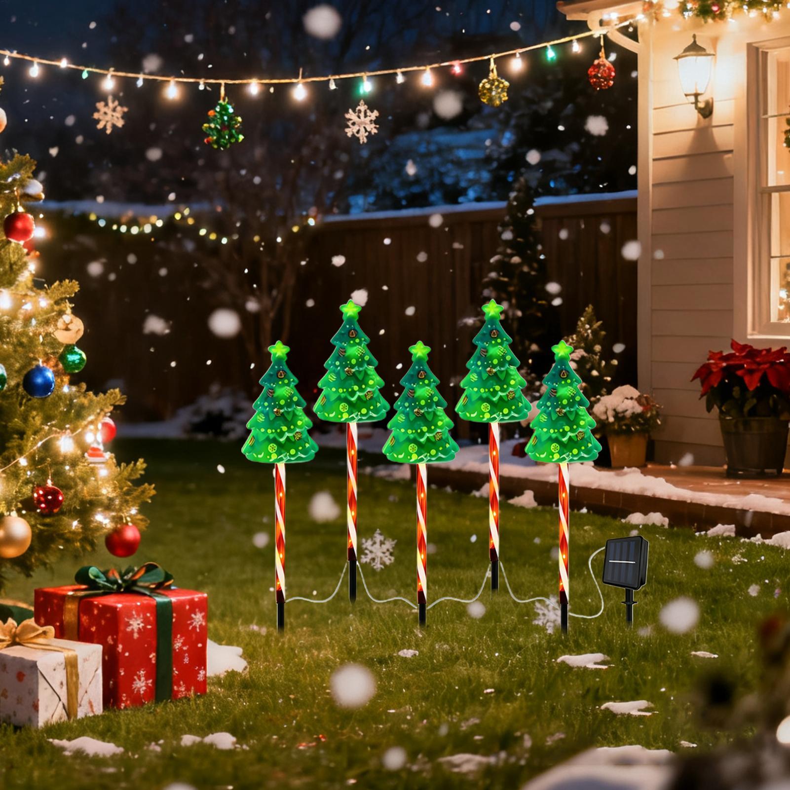 ไฟประดับต้นคริสต์มาสแบบพลังงาน - Outdoor Lighting Front Yard บทวิจารณ์และราคา