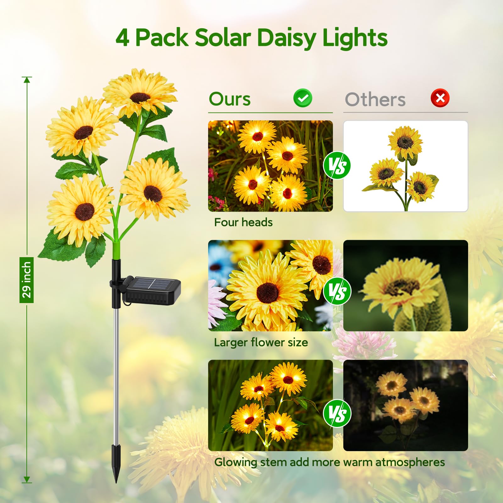 ไฟสวนพลังงานแสงอาทิตย์กลางแจ้ง - Outdoor Lighting Pathway บทวิจารณ์และราคา