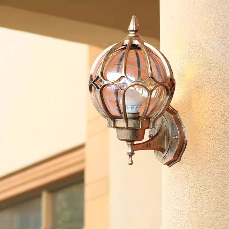 Retro ยุโรปโคมไฟติดผนังกลางแจ้ - Xl Outdoor Lighting บทวิจารณ์และราคา