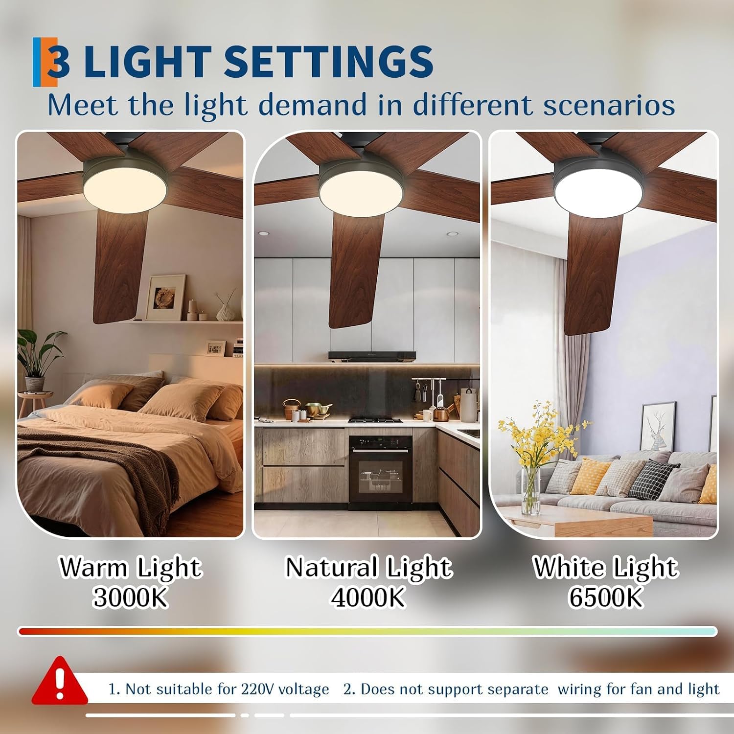 พัดลมเพดานแบบต่ำขนาด 42/52 นิ้ - Outdoor Lighting Guide บทวิจารณ์และราคา