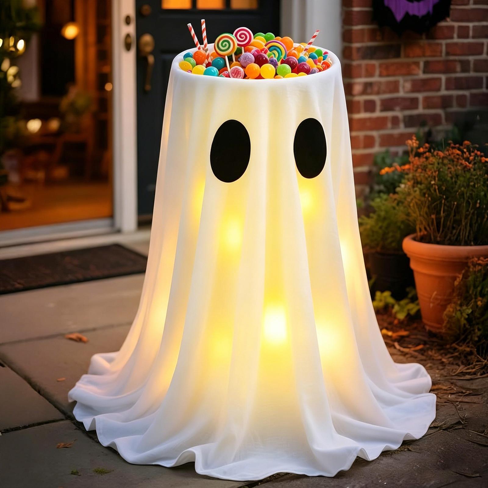 ของตกแต่งผีเรืองแสง 8 โหมด ไฟ  - Outdoor Lighting Front Yard บทวิจารณ์และราคา