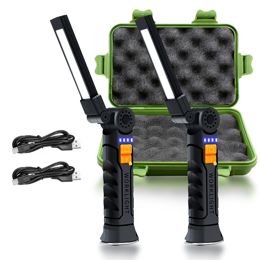 ไฟค้นหา LED COB แบบพกพาพร้อมแม - Outdoor Lighting Hooks บทวิจารณ์และราคา