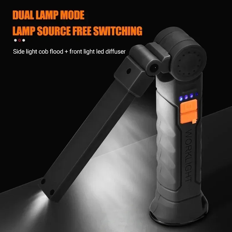ไฟค้นหา LED COB แบบพกพาพร้อมแม - Outdoor Lighting Hooks บทวิจารณ์และราคา