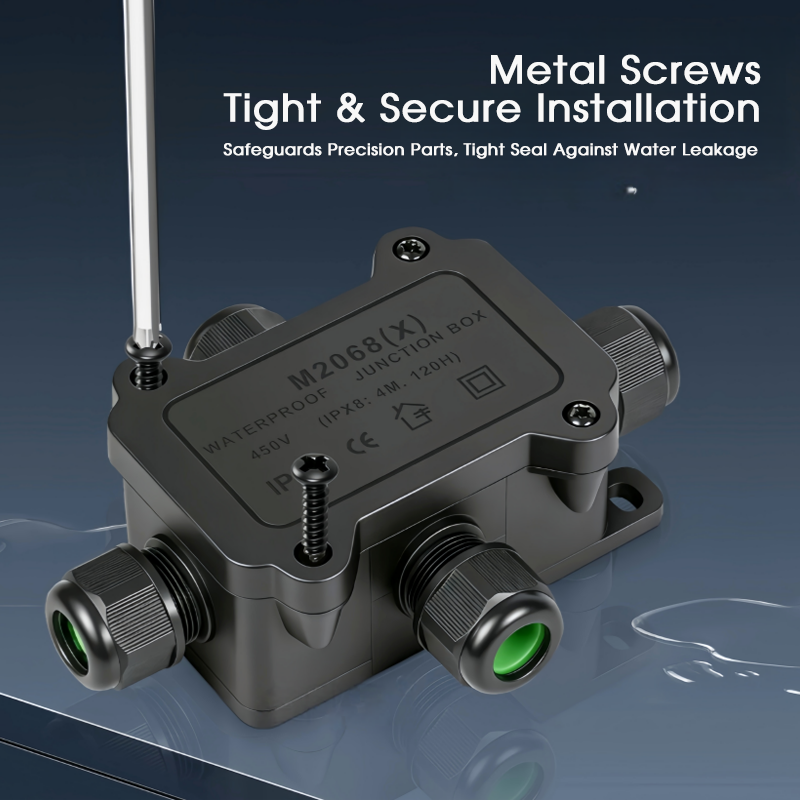 กล่องต่อสายไฟกันน้ำ IP68 PA66  - Outdoor Lighting Junction Box บทวิจารณ์และราคา