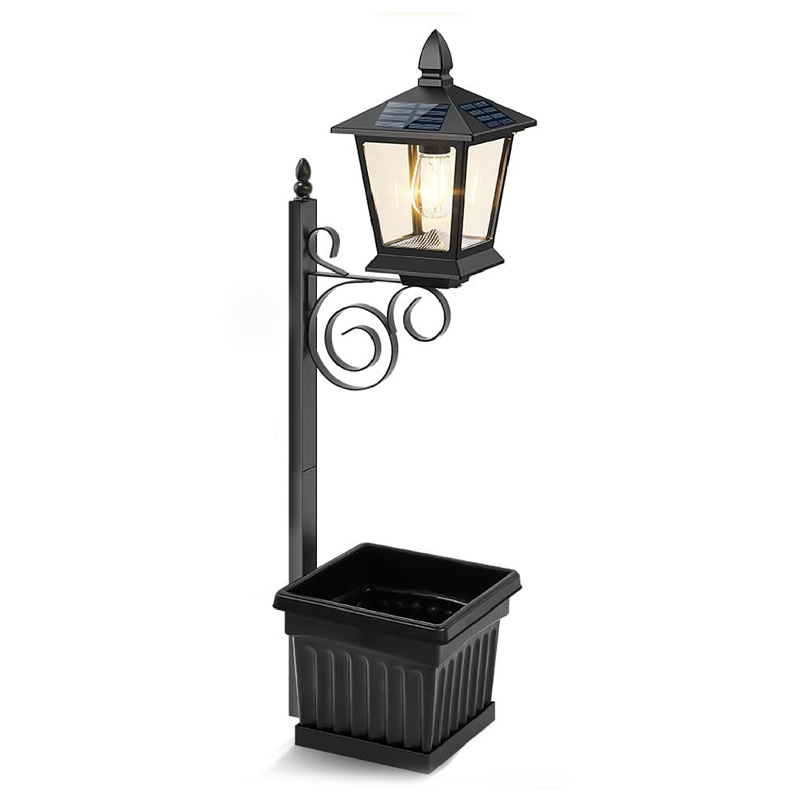 โคมไฟปลูกต้นไม้พลังงานแสงอาทิต - Outdoor Lighting Front Yard บทวิจารณ์และราคา