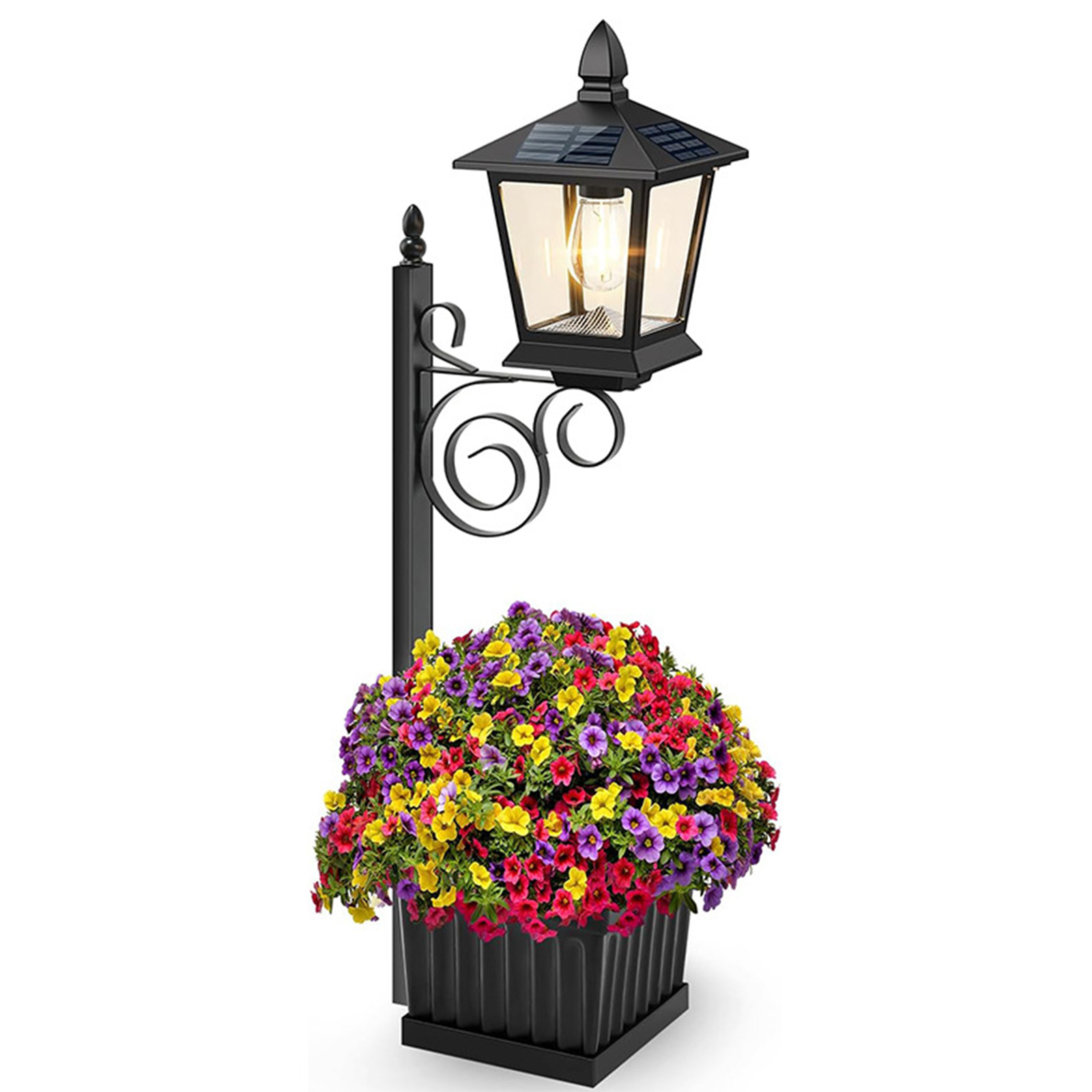 โคมไฟปลูกต้นไม้พลังงานแสงอาทิต - Outdoor Lighting Front Yard บทวิจารณ์และราคา