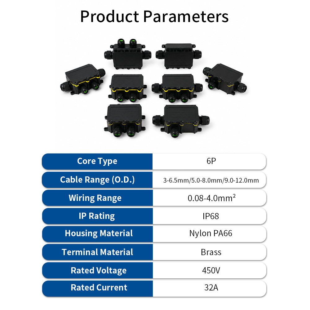 กล่องต่อสายไฟกันน้ำ IP68 แบบ 2 - Outdoor Lighting Junction Box บทวิจารณ์และราคา