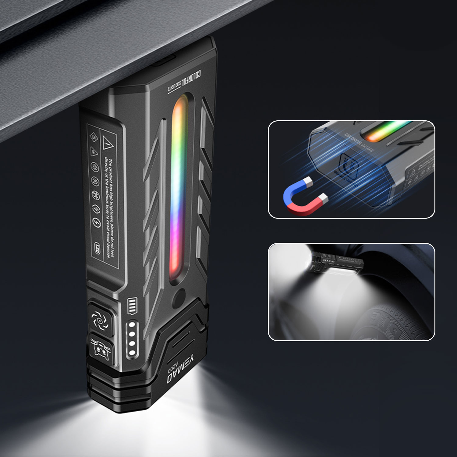 ไฟฉาย LED RGB แบบพกพาอเนกประสง - Outdoor Lighting Junction Box บทวิจารณ์และราคา