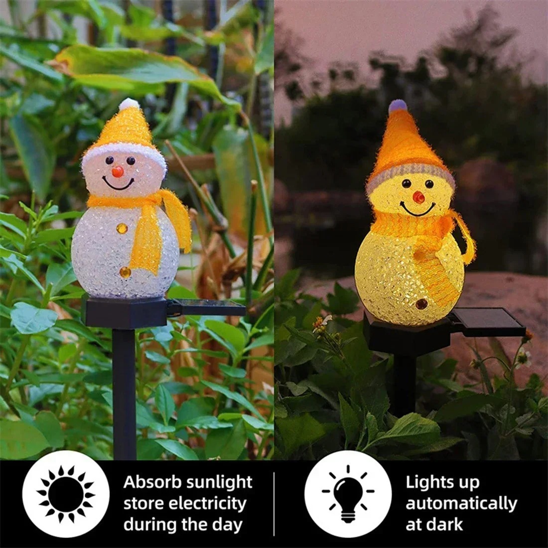 โคมไฟสวนพลังงานแสงอาทิตย์รูปมน - Outdoor Lighting Pathway บทวิจารณ์และราคา