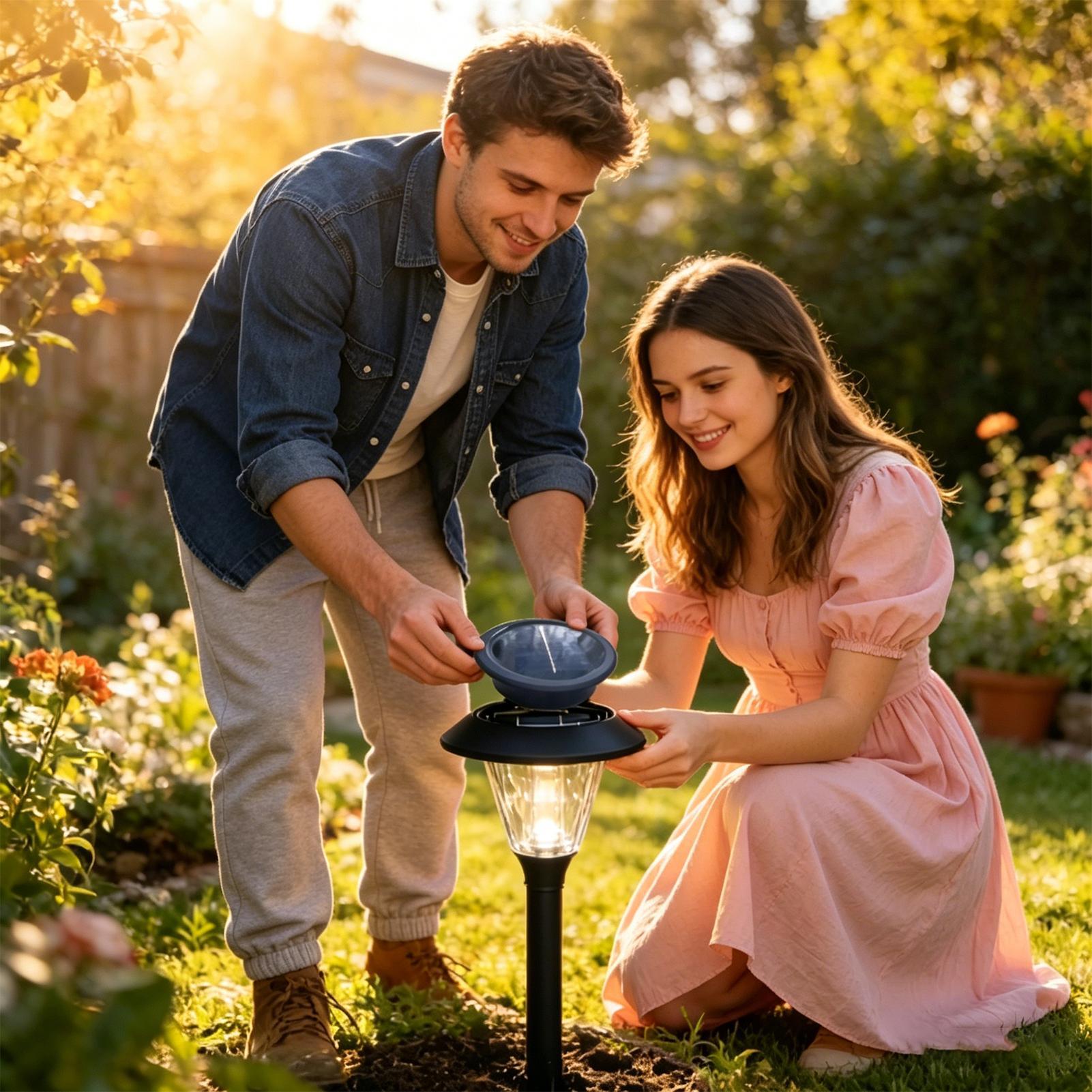 ฝาครอบเปลี่ยนหลอดไฟพลังงานแสงอ - Outdoor Lighting Pathway บทวิจารณ์และราคา