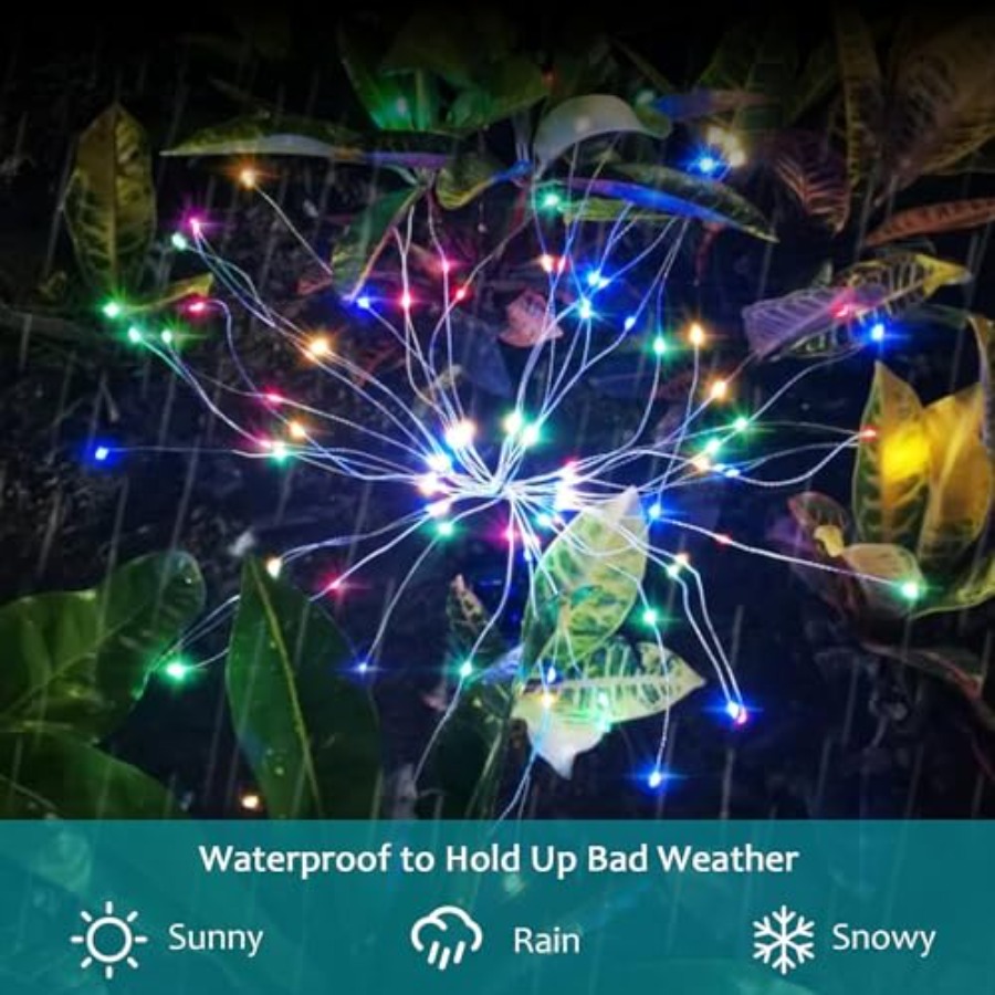 ไฟพลังงานแสงอาทิตย์รูปดอกไม้ไฟ - Outdoor Lighting Pathway บทวิจารณ์และราคา